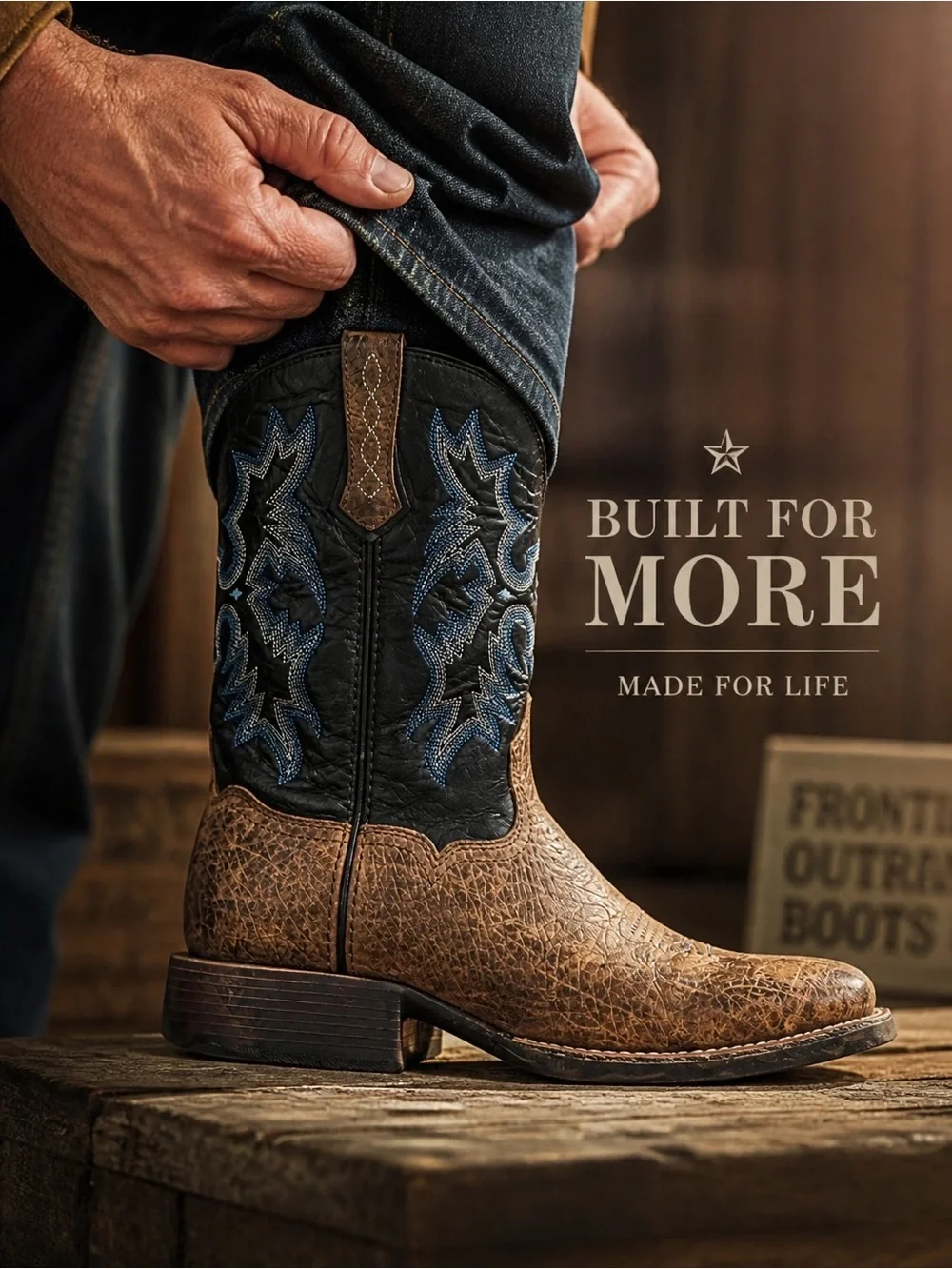 Ariat Youth Western Cowboy Boots – Size 5.5